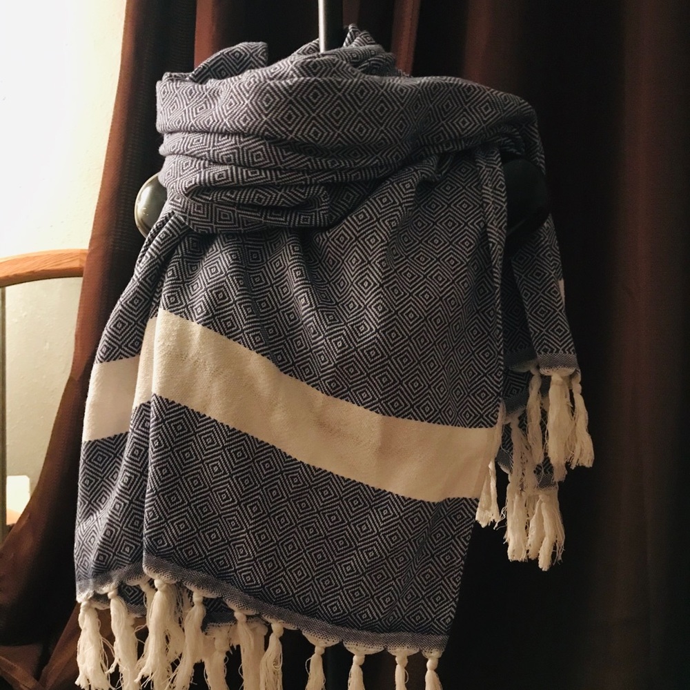 Trina Turk fringe scarf